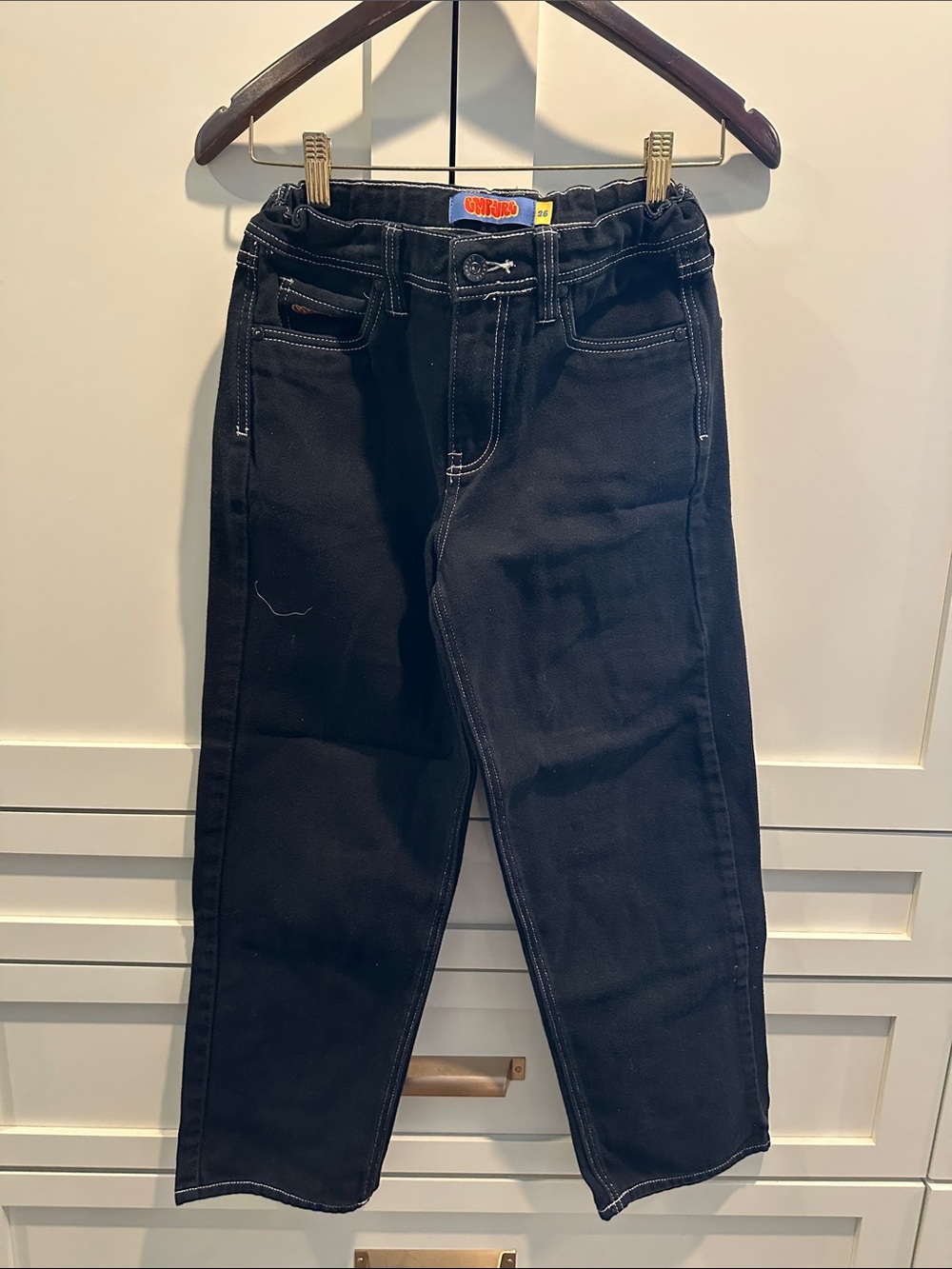 Empyre Kids Black Straight-Leg Jeans